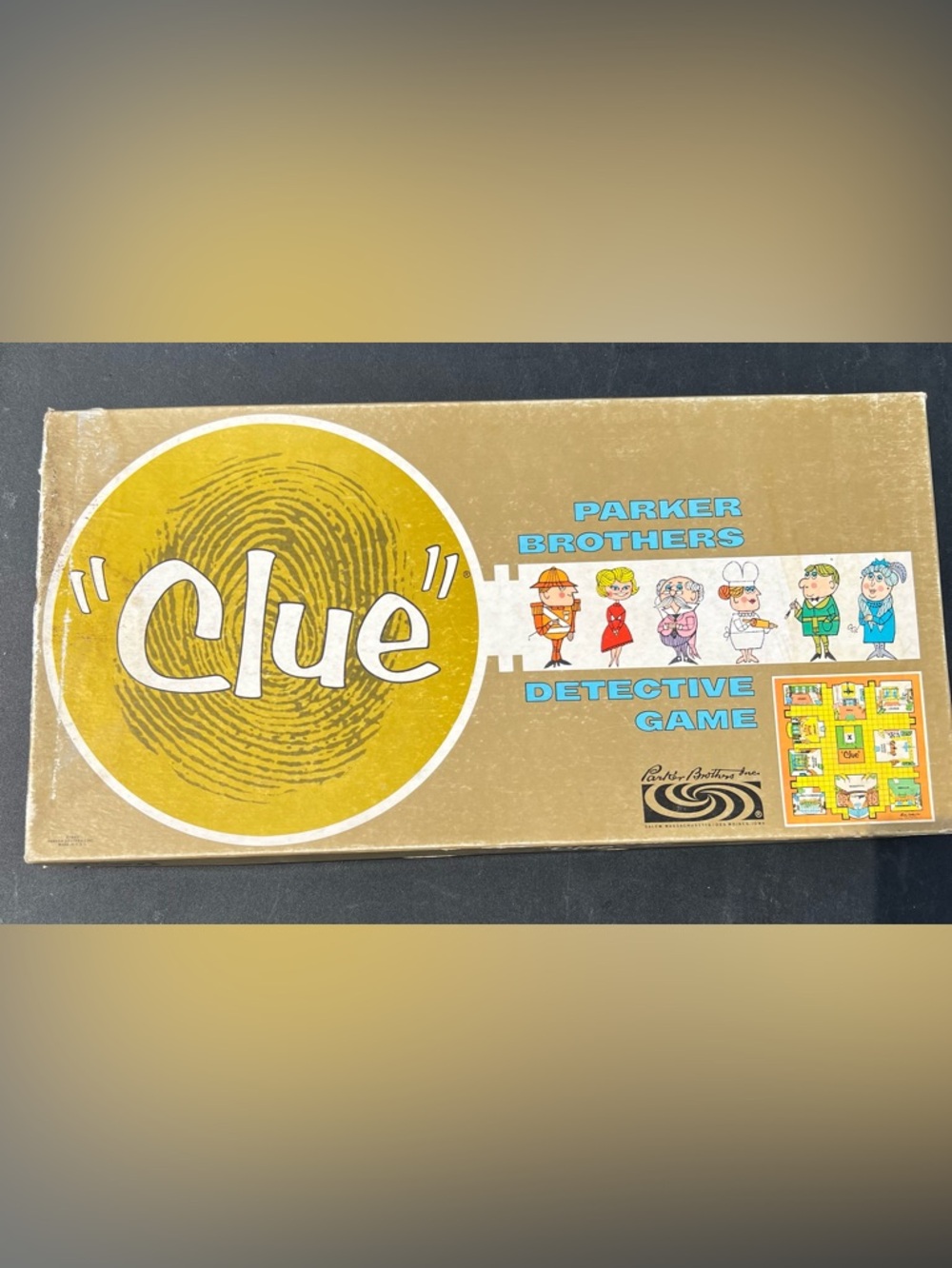 Vintage Parker Brothers ‘CLUE’ Board Game
